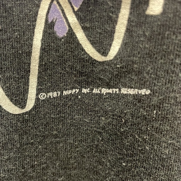 Vintage 1987 Whitney Houston The Moment of Truth Concert Graphic T-Shirt - Picture 7 of 16